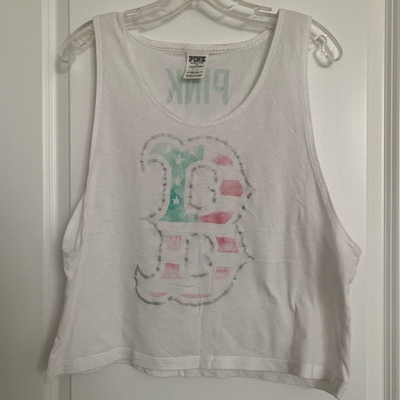 PINK Crop Tank - Picture 1 of 4